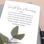 7th Copper Personalised Wedding Anniversary Card, thumbnail 3 of 8