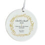 World's Best Mum Ceramic Ornament Gift, thumbnail 2 of 4