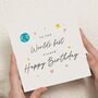 Personalised World's Best Fiancé Birthday Card, thumbnail 1 of 7