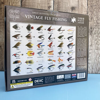 Vintage Fly Fishing Jigsaw, 2 of 3