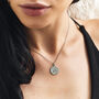 Graceful Silver Zodiac Pendant – Personalised Celestial Charm, thumbnail 2 of 8