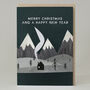 Merry Christmas And Happy New Year Scottish Card, thumbnail 1 of 2