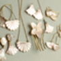 Art Deco Mother Of Pearl Scallop Necklace, thumbnail 5 of 5