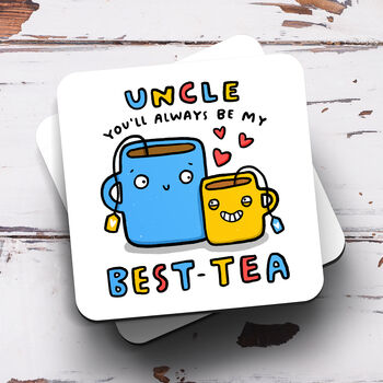 Personalised Uncle Mug 'You'll Always Be My Best Tea', 3 of 3