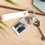 Personalised Wedding Couples Photograph Keyring, thumbnail 2 of 5