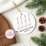 Personalised Dad’s Golf Club Name Bauble, thumbnail 2 of 4