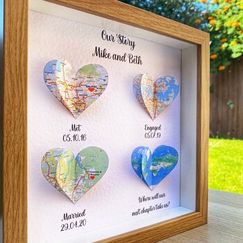 Wedding Gifts For Couples Anniversary Gifts Milestone Print, 2 of 12