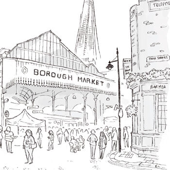London's Borough Market Fine Art Print, 2 of 6