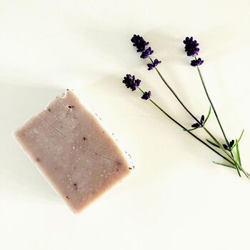 Wild Lavender Wash, Shave And Shampoo Soap Bar, 2 of 6