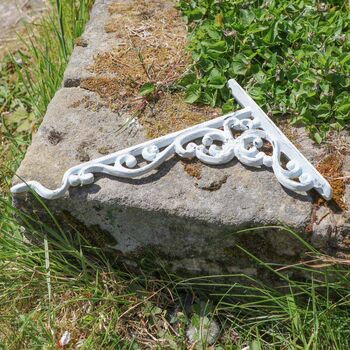 Ivory Garden Hanging Basket Bracket, 3 of 6