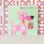 Happy Birthday Poodle Greetings Card, thumbnail 4 of 5