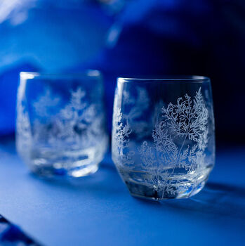Isle Of Skye Fern Whisky Glass. Personalisation Available, 2 of 6
