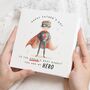 Personalised Superhero Father's Day Card For Daddy, thumbnail 1 of 7