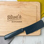 Personalised 'His Kitchen' Wooden Chopping Board, thumbnail 1 of 5