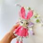 Organic Handmade Cute Little Bunny, thumbnail 2 of 12