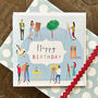 Happy Birthday Artist Card, thumbnail 1 of 5