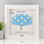 3D Personalised Grandchildren Family Tree Print In Six Colours, thumbnail 9 of 12