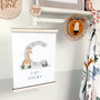 Personalised Giraffe Initial Nursery Print, thumbnail 2 of 8