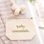 Baby Essentials Zipped Storage Baby Bag, thumbnail 1 of 4