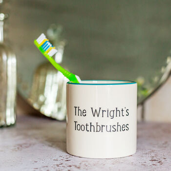 Personalised Toothbrush Holder, 2 of 3