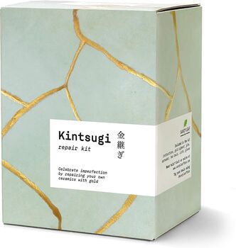 Kintsugi Repair Kit Restore Ceramics With Gold Powder, 2 of 10