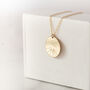 14k Gold Filled Sun Pendant Necklace, thumbnail 5 of 9