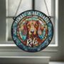 Dachshund Red Memorial Suncatcher, thumbnail 5 of 6