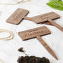 Personalised Wooden Plant Marker, thumbnail 2 of 3