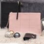 Personalised Leather Christmas Party Clutch, thumbnail 1 of 12