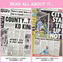 Notts County Personalised Football Gift Meadow Lane Newspaper History Book, thumbnail 11 of 12