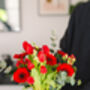 Harmony Red Tulips Bouquet, thumbnail 1 of 3