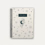 Wellness Journal Personalised Name Wandering Star, thumbnail 1 of 5