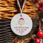 Merry Christmas Grandfather From The Bump Ceramic Decoration, thumbnail 1 of 3