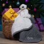 Personalised Grey Sherpa Blanket Gift Set, thumbnail 1 of 6