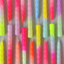 Dip Dye Twisted Candles, Set Of Three 'Fruit Salad', thumbnail 2 of 2