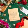 10 Christmas Stag Seed Packet Christmas Cards, thumbnail 2 of 2
