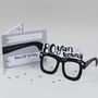 80th Birthday Card Glasses For Him Or Her, thumbnail 1 of 2