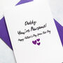 Personalised Pawsome Father's Day Card, thumbnail 1 of 4