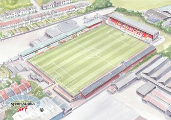 Dagenham Fc Victoria Road Stadium Art Print, 2 of 3