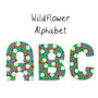 Wildflower Alphabet Ceramic Desk Tidy, thumbnail 2 of 2