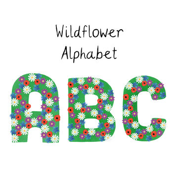 Wildflower Alphabet Ceramic Desk Tidy, 2 of 2