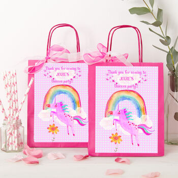 Personalised Unicorn Party Bag/Goody Bag, 2 of 6