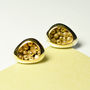 Sterling Silver Stud Earrings With Granulation, thumbnail 1 of 6