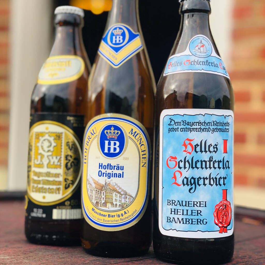 German Lager Trio Selection Pack By Hogs Back Brewery