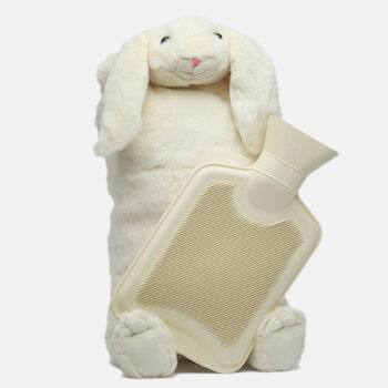 Personalised Embroidery Cream Bunny Hot Water Cover, 11 of 12
