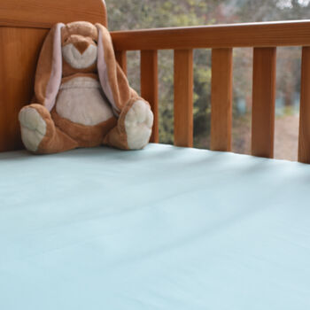 Organic Cotton Cot Bed Sheet, 2 of 12