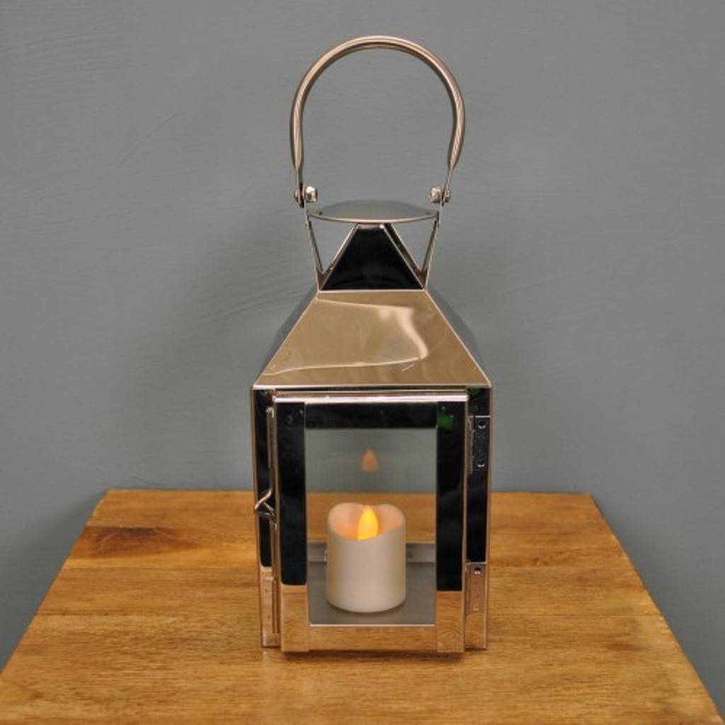 set of six amalfi tealight candle lanterns by garden selections