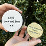 Gin And Tonic Themed Personalised Christmas Tree Bauble, thumbnail 3 of 6