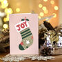 Stocking Christmas Card, thumbnail 1 of 3