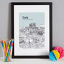 Personalised York Print, thumbnail 4 of 10